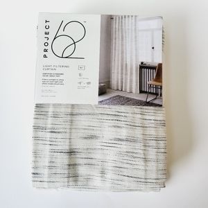 Light Filtering Curtain 54"W×84"L One Panel Project 62